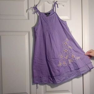 Purple sun dress
